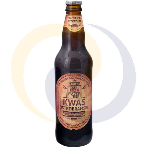Квас Остра Брама традиционный славянский напиток 0,5л Полбио