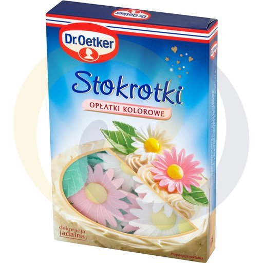 Dr.Oetker gekleurde eetbare margrieten 24 stuks