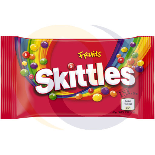Wrigley Skittles Fruits Dragees 38g