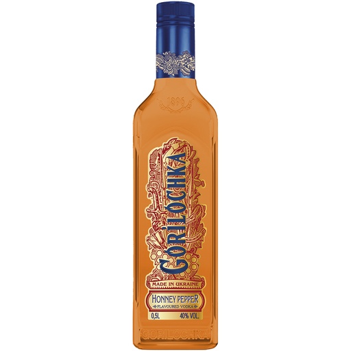 Gearomatiseerde wodka "GORILOCHKA" Honing - Peperoni. , 40% 