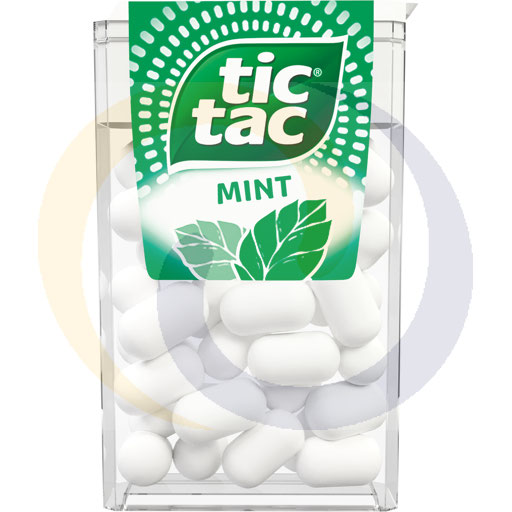 Tic Tac Munt Smaak Suiker Gecoate Snoepjes 18 g