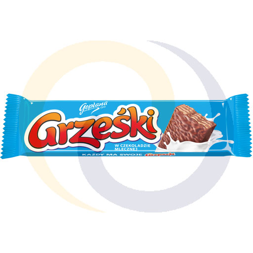 Grześki Wafels in Melkchocolade 36g Kaliszanka