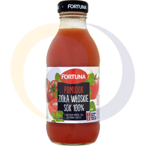 Fortuna tomatensap met Italiaanse kruiden 0,3l
