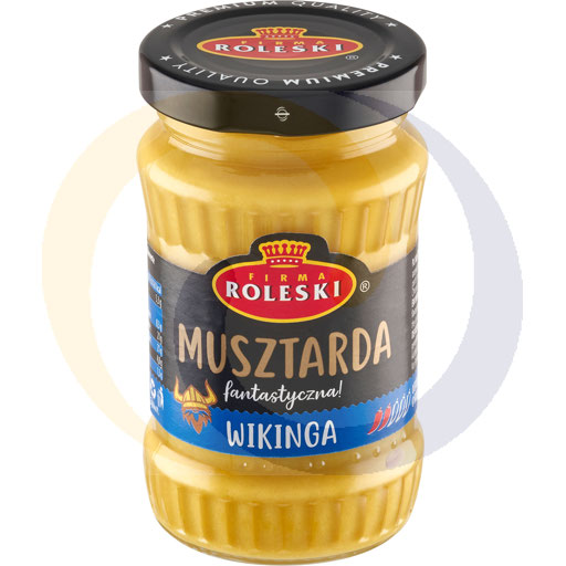 Вершки деликатесной горчицы Викинги Roleski 175 г