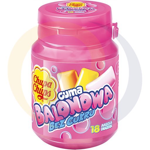 Chupa Chups suikervrije bubbelkauwgom 72g