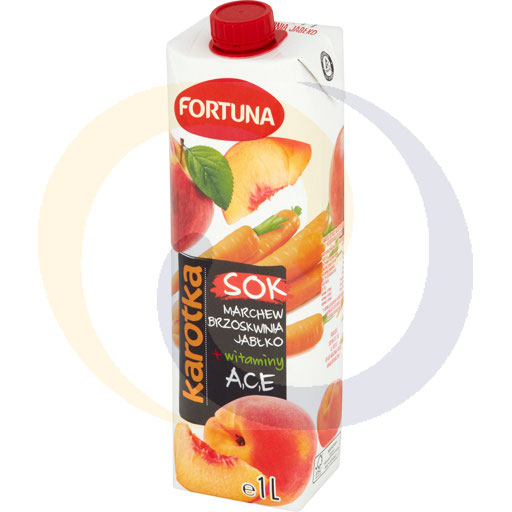 Фортуна Каротка Морковь Персик Яблоко + Витамины A, C, E Сок