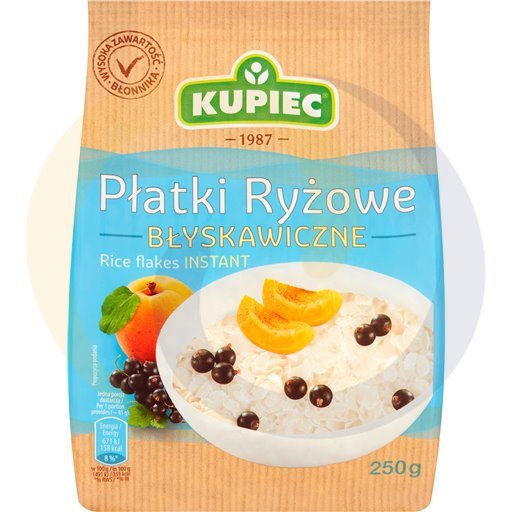 Рисовые хлопья моментального приготовления 250г Купец