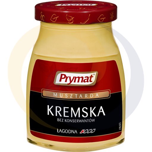 Prymat Kremska Milde Mosterd 185 g