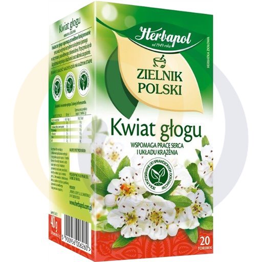 Herbapol Zielnik Polski Kruidige Thee Hondsroos Bloem 40 g (20 x 2 g)