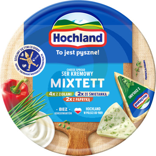 Hochland Mixtett Roomkaas in Porties 180 g