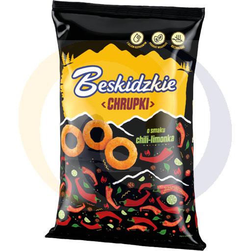 Aksam Beskidzkie chips met chili-limoensmaak 90g