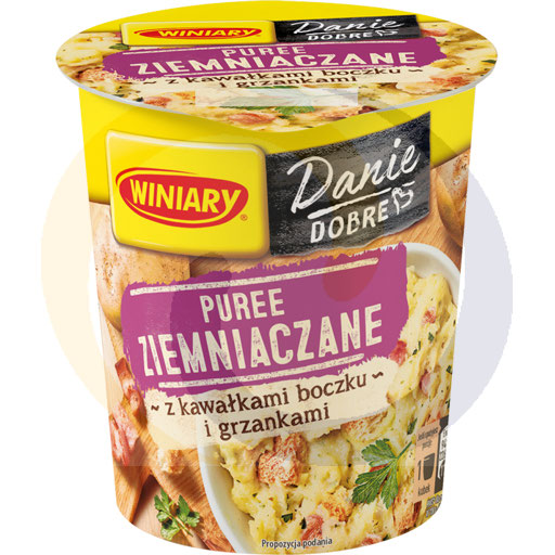 Winiary Aardappelpuree met Stukjes Spek en Croutons 53 g