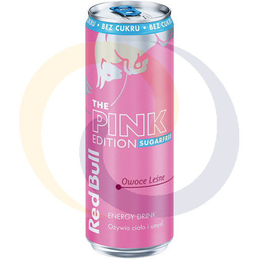 Energiedrank Roze bosvruchten kan 0,25l/12st Red Bull