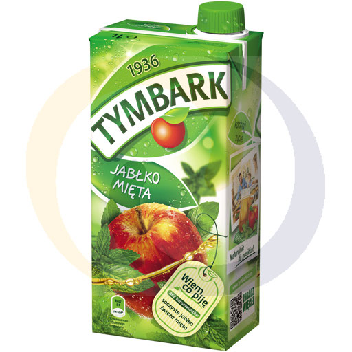 Appel-munt drank karton 1,0l Tymbark