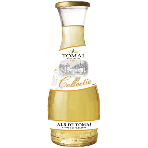 "Alb de Tomai" Белое вино из Молдавии, полусладкое, 12% алк.