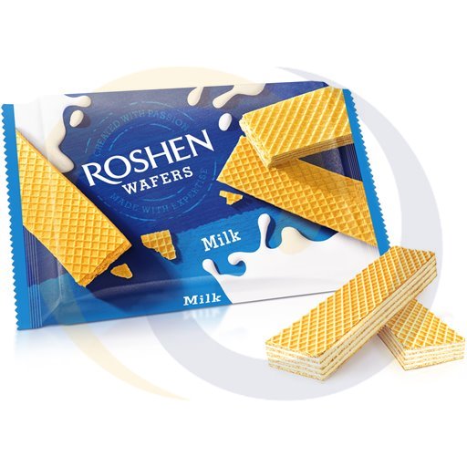 Молочные вафли 72г / 22шт Roshen
