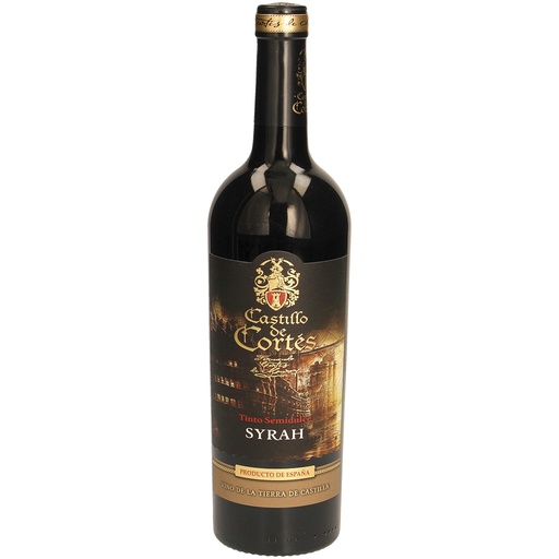 "Castillo de Cortes Syrah tinto semidulce" Испанское красное