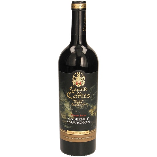 Rode wijn "Castillo de Cortes Cabernet Sauvignon tinto seco"