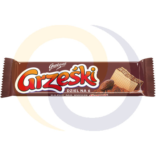 Grześki deelbare wafel met cacaosmaak 26g