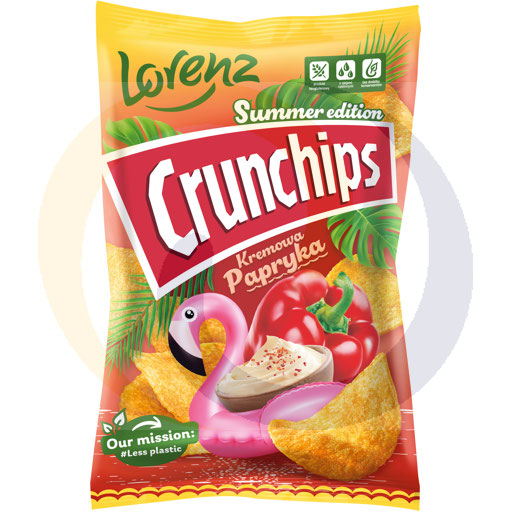 Lorenz Crunchips Summer romige paprikasmaak 140g