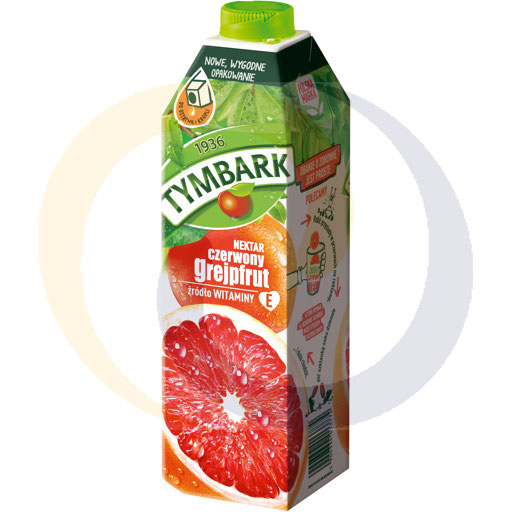 Rode grapefruitnectar 1l / 6stuks Tymbark