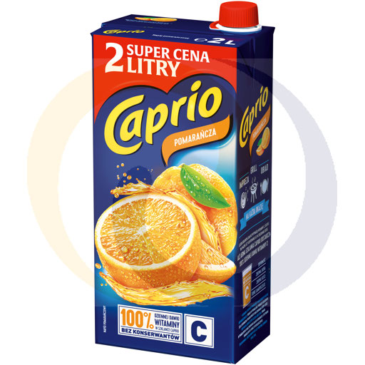 Напиток Caprio апельсиновый 2л / 6шт E Caprio