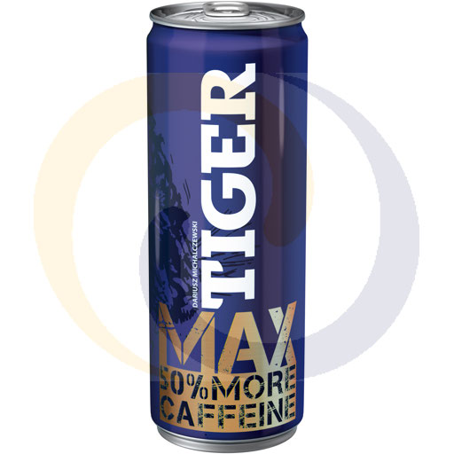 Энергетический напиток Tiger Max 0,25л/12шт E Maspex