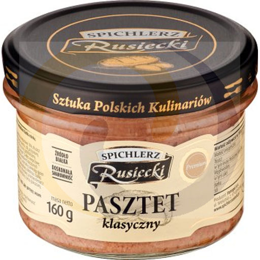 Klassieke paté Spichlerz Rusiecki 160g / 4 stuks Pamapol