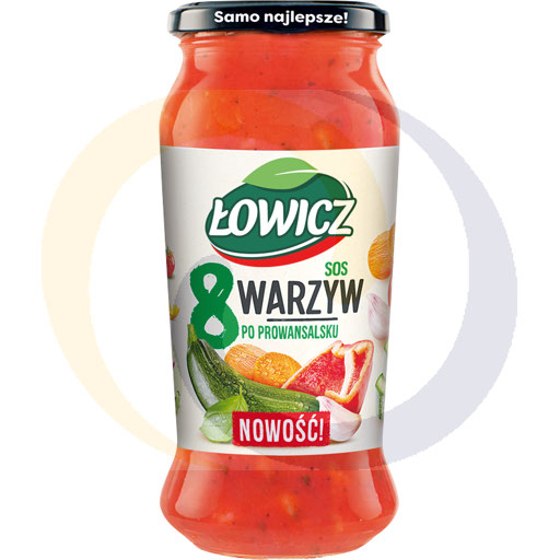 Соус 8 Средиземноморских овощей 500 г / 6 шт E Agros Nova