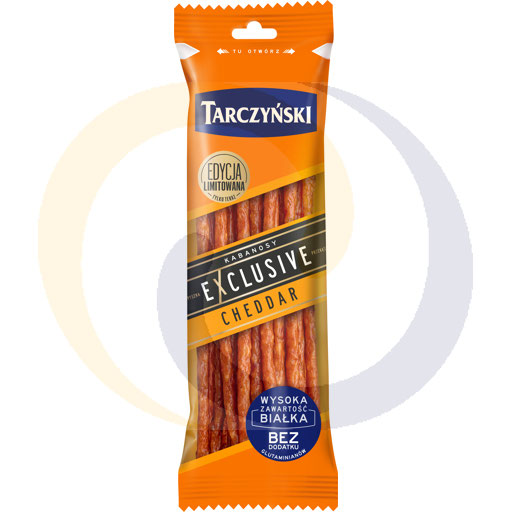 Tarczyński Cheddar Smaak Exclusieve Dunne Gerookte Worstjes