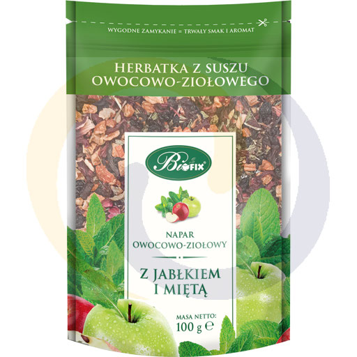 фруктово-травяной чай. яблочно-мятная настойка 100г / 10шт B
