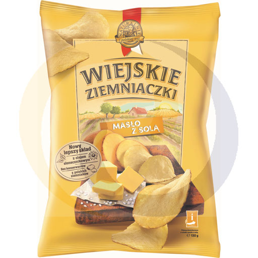 Картофельные чипсы "Country crisps" со сливочным маслом и со