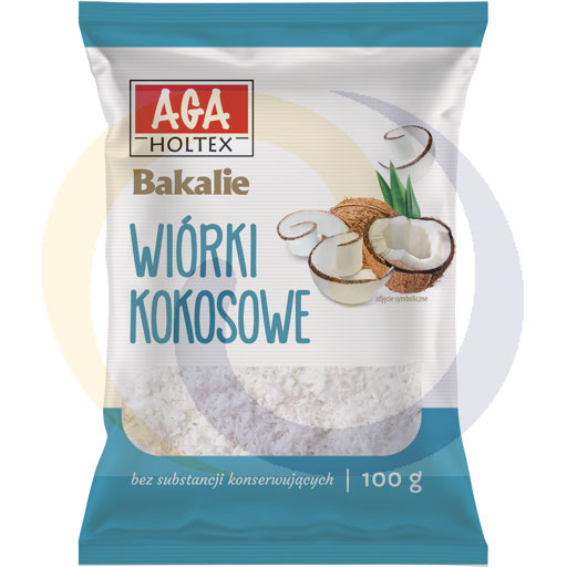 Kokosvlokken 100g / 12st Aga Holtex