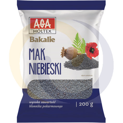 Синие маковые семена 200 г/12 шт Aga Holtex