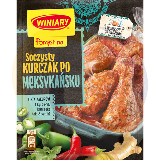 Winiary Idee voor... Sappige Mexicaanse Stijl Kip 38 g