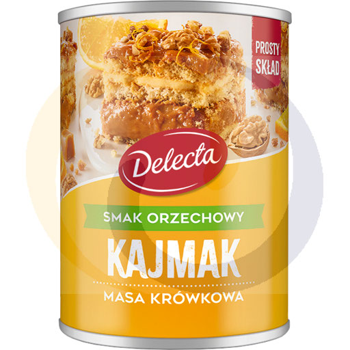 Fudge massa kajmak met notenroom 400g/6st Delecta