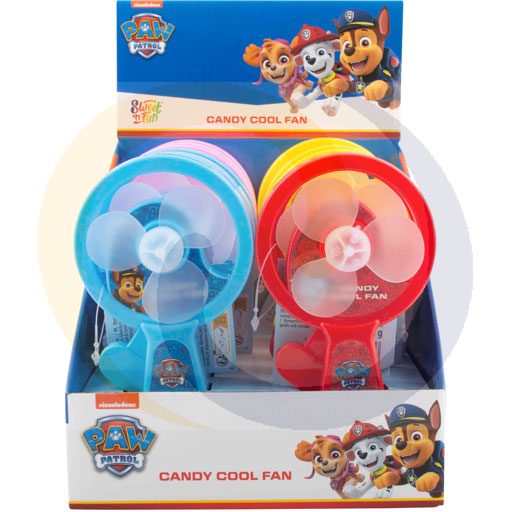 Патруль Пау с классным вентилятором и конфетами 5г/12шт Макс