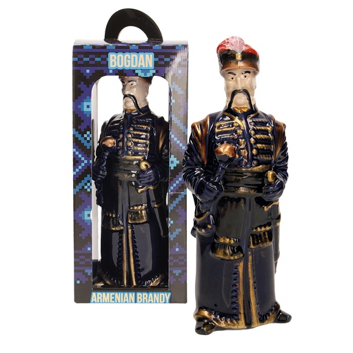 Armeens brandy "Bogdan" keramiek in geschenkdoos, 40% vol.