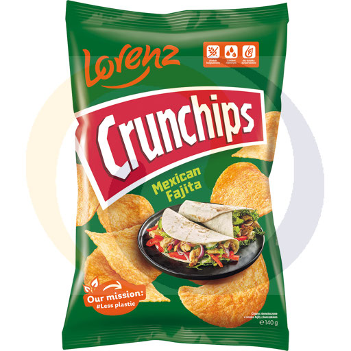 Crunchips aardappelchips met kipfajitasmaak 140g