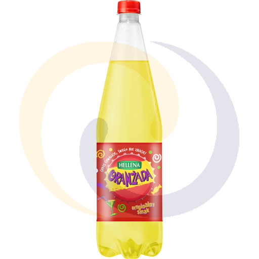 Hellena koolzuurhoudende gele orangeade met 20% sap 1,25l