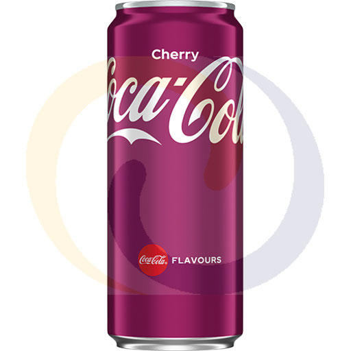 Gasdrank. Coca-Cola Cherry blik 0,33l/24stuks Coca-Cola