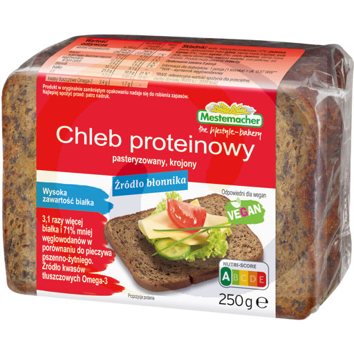 Mestemacher eiwitrijk brood 250g