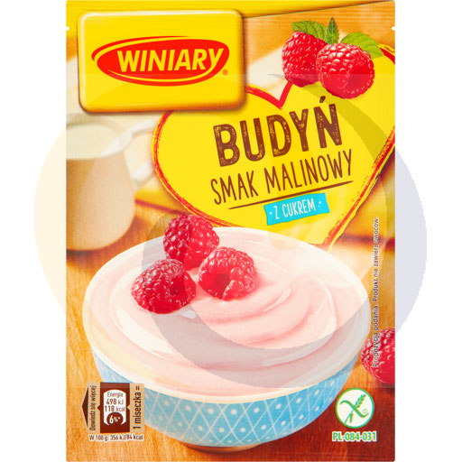 Winiary Frambozensmaak Pudding met Suiker 60 g