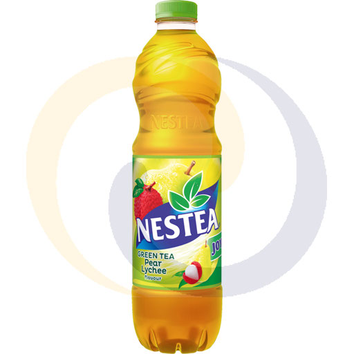Nestea зеленый чай с грушей и личи напиток 1.5л/6шт Тимбарк