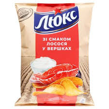 Mondelez Lyuks zalmchips 125g