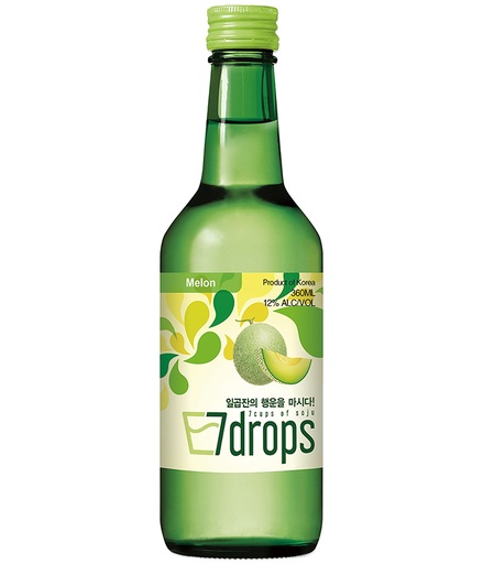 7 DROPS Soju meloen 12% 20x360ml
