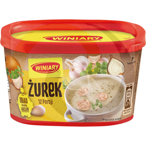 instant zure soep doos 132g winiary
