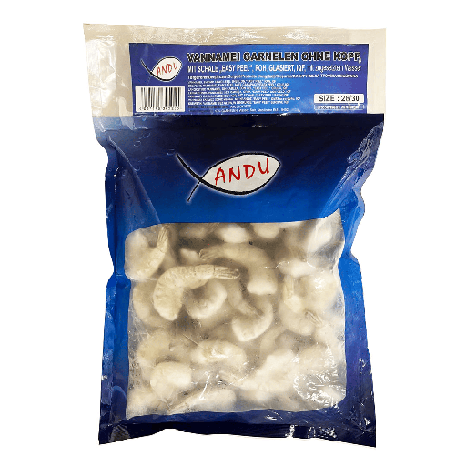 Vannamei garnalen (Litopenaueus vannamei) zonder kop