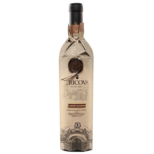 CRICOVA Cabernet -Sauvignon Rode wijn uit Moldavië, droog
