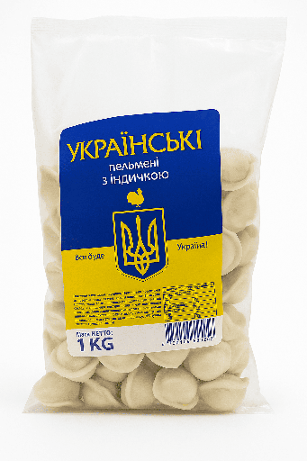 Oekraïense gevulde deegwaren met kalkoenvlees